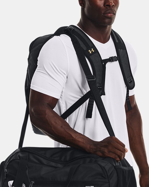 UA Hustle Pro Backpack, Black, pdpMainDesktop image number 7